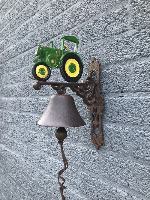 Doorbell “tractor” - John Deere - cast iron