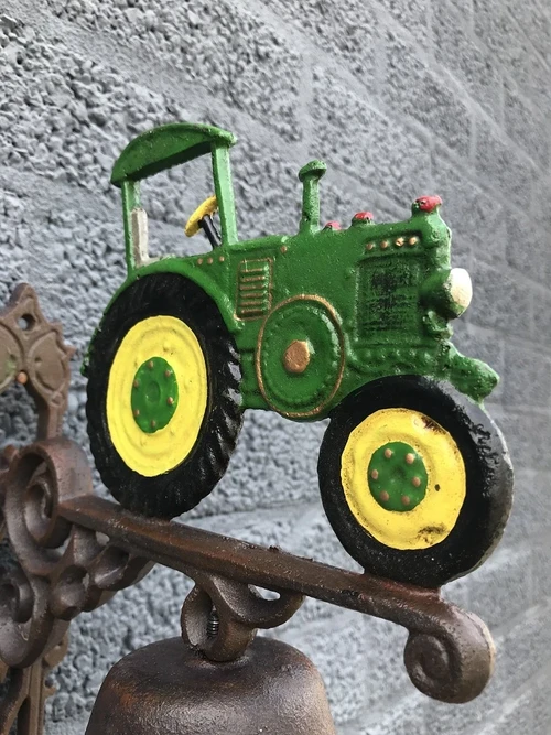 Doorbell “tractor” - John Deere - cast iron