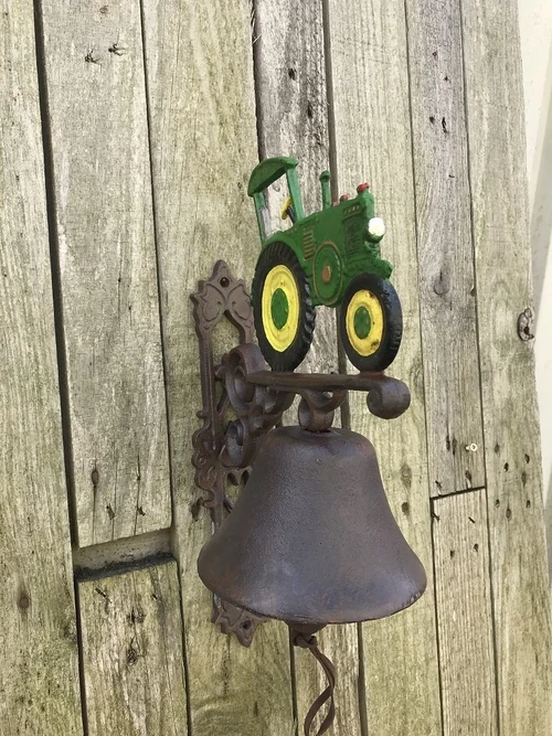 Doorbell “tractor” - John Deere - cast iron