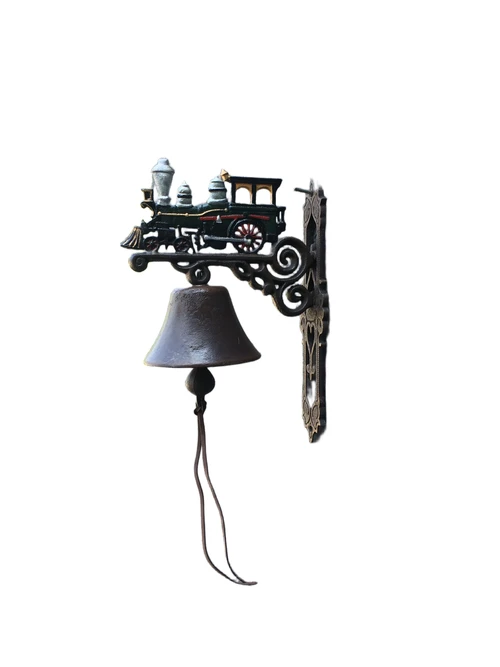 Deurbel ''Trein'' - locomotief gietijzer