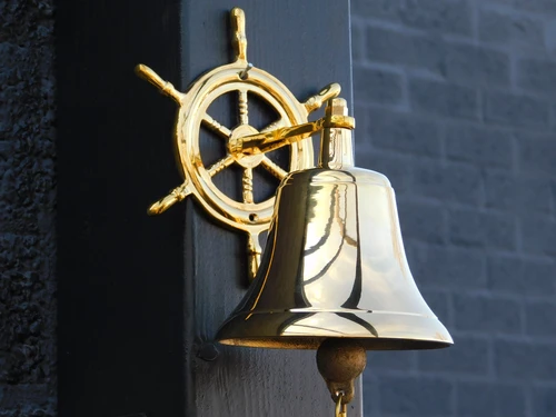 Doorbell, ship bell, Messing