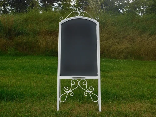Advertising sign - Chalkboard - 100 cm - Vintage White