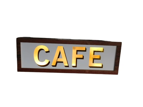 LED-Schild Neon, für in einem Restaurant, 
