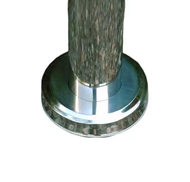 Two Letterboxes - 125 cm - stainless steel