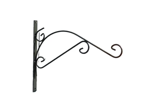 Decorative wall hook - hanging basket hook