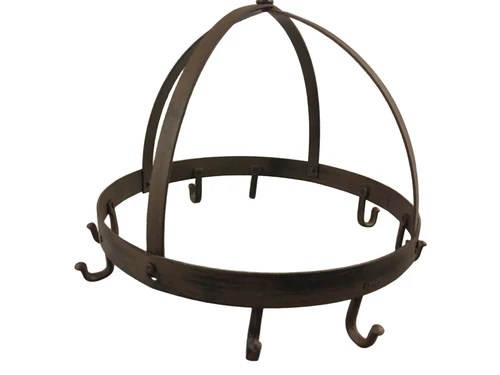 Cup Hanger - iron wreath with 8 hooks