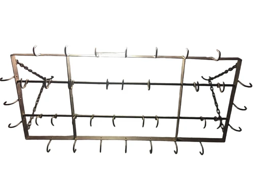 Kopjes-wild-horeca-keuken-hanger - ijzeren  kruidenrek met 38 haken