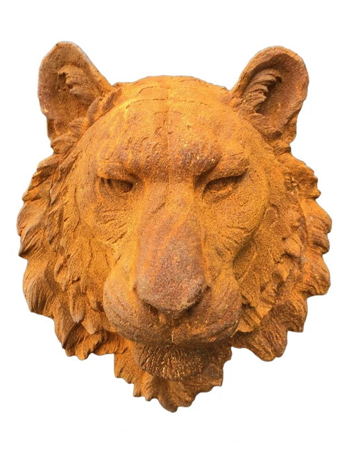 Wall Ornament / Lioness Water Spout – 40 cm – Cast Iron