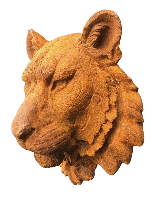 Wall Ornament / Lioness Water Spout – 40 cm – Cast Iron