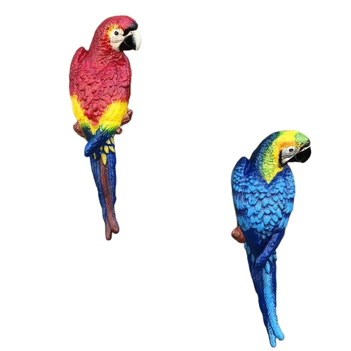 Red Parrot - Cast iron