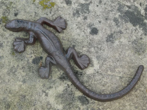 Salamander - Lizard made of cast iron