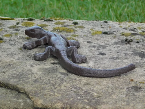 Salamander - Lizard made of cast iron