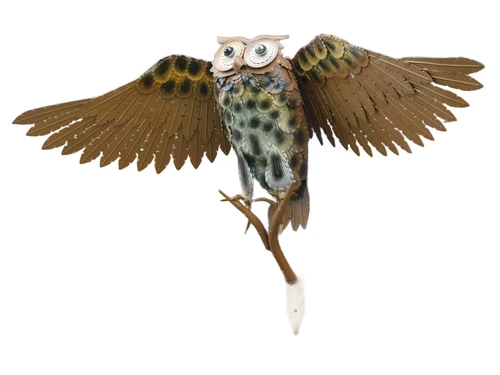 Sculpture Owl XL - Wall decoration - Metal