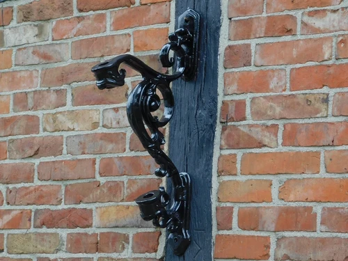 Flagpole holder XL - 65 cm - Black - Aluminium