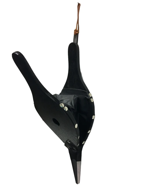 1 bellows, breathing bellows, of wood-artificial leather-metal, beautiful !