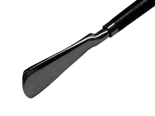 Shoehorn with Duck - Hardwood and Nickel