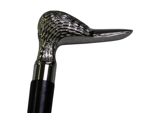 Shoehorn with Duck - Hardwood and Nickel