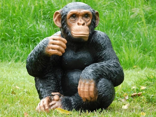 Statue Monkey - 37 cm - Polystone