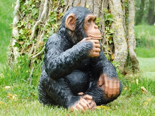 Statue Monkey - 37 cm - Polystone