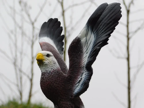 Statue Eagle - 35 cm - Polystone