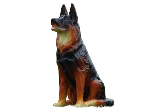 Statue Shepherd dog XL - 85 cm - Polystone