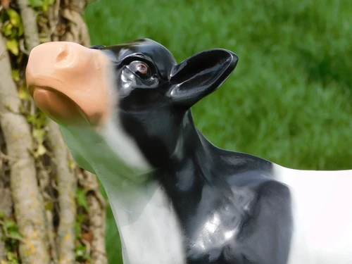 Statue Kuh - 70 cm - Polystone