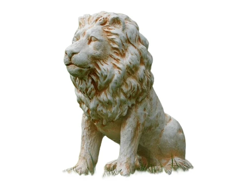 Statue Lion XL - 67 cm - Polystone