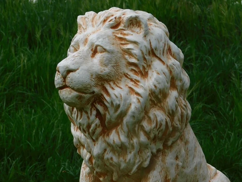 Statue Lion XL - 67 cm - Polystone