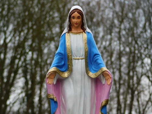 Statue von Maria - 40 cm - Polystone 