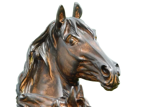 Statue Mare with Foal - 45 cm - Woodlook