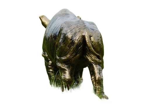 Beeld Neushoorn - 45 cm - Polystone