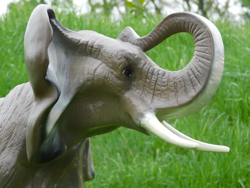Statue Elephant - 90 cm - Polystone