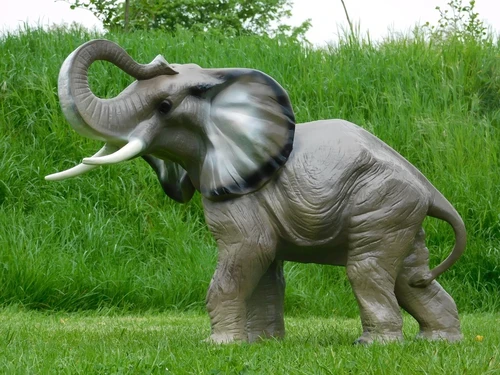 Statue Elephant - 90 cm - Polystone