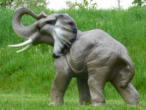 Statue Elephant - 90 cm - Polystone