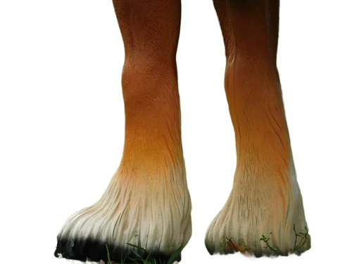 Statue Horse Blond - 110 cm - Polystone