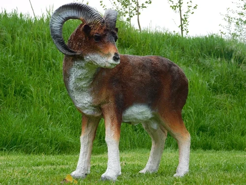Last One: Statue Ram - 65 cm - Polystone