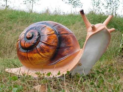 Snail statue - 40 cm - Polystone