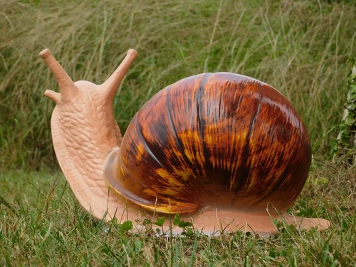 Snail statue - 40 cm - Polystone