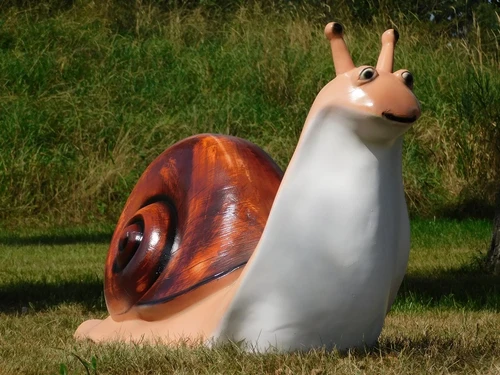Snail XL Statue - 100 cm - Polystone