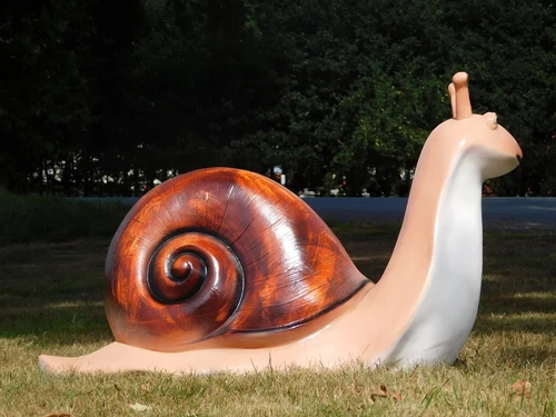 Snail XL Statue - 100 cm - Polystone
