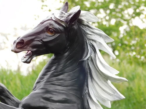 Statue Prancing Horse - 90 cm - Polystone