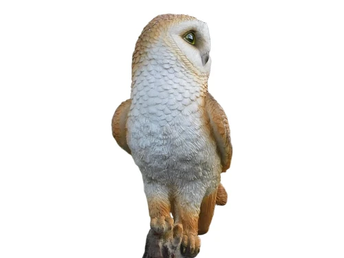 Statue Owl - 35 cm - Polystone - Detailed
