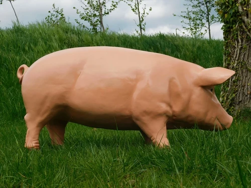 Statue Pig XL - 97 cm - Polystone