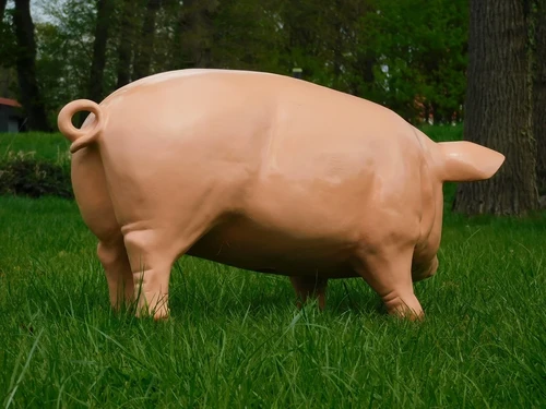 Statue Pig XL - 97 cm - Polystone