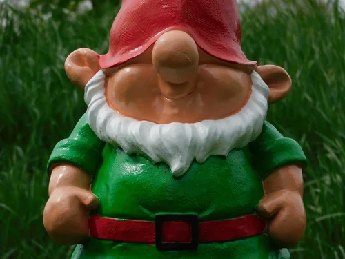 Zwerg Grün - 52 cm - Polystone