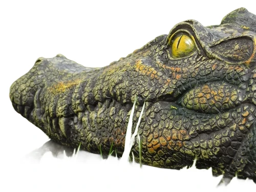 Crocodile head - 35 cm - Polystone