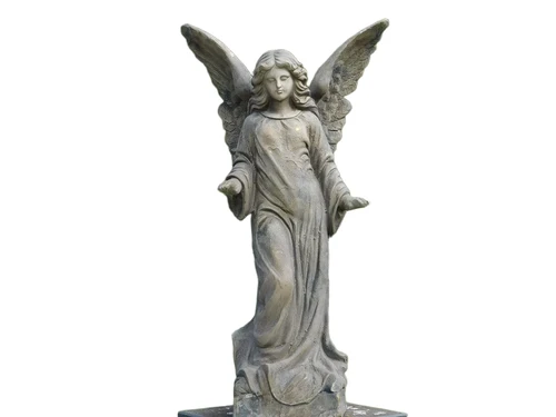 Robuust Engel Beeld - 72 cm - Polystone