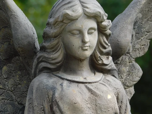 Robuust Engel Beeld - 72 cm - Polystone