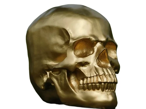 Totenkopf - Totenkopf - Polystone - Gold