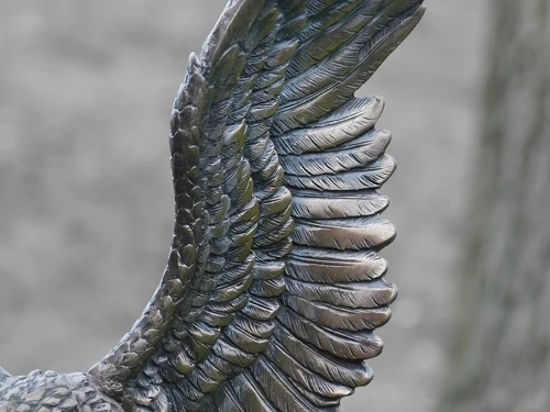 Eagle - bronze - polystone- No sending!